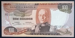 Angola P-101 100 escudos 1972