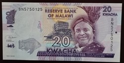 Malawi 20 Kwacha 2019