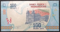 Madagascar P-097a 100 ariary 2017