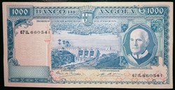 Angola P-098 1000 escudos 1970