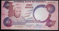 Nigeria P-024i 5 Naira 2005