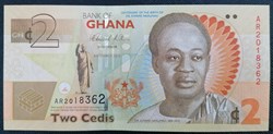 Ghana P-037Аa -2 Cedis 2010