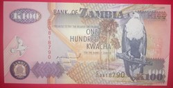 Zambie P-038a 100 Kwacha 1992