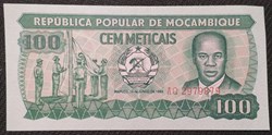 Mozambique P-130b 100 meticais 1983