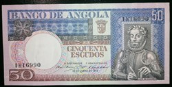 Angola P-105 50 escudos 1973