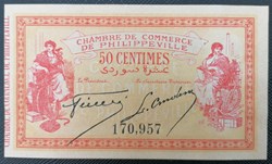 Algérie chambre de commerce Philippeville JP.142.05 50 centimes 1914