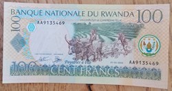 Rwanda P-029a 100 francs 2003