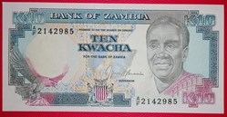 Zambie P-031b 10 Kwacha 1989