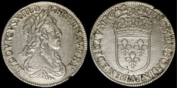 Quart d'écu d'argent