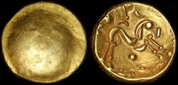 Statère d'or uniface