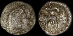 Denier au lion