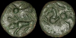 Bronze aux sangliers affrontés