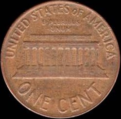 1 Cent (Lincoln , Memorial)