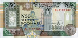 50 N-Shilin Soomaali/New Somali Shillings