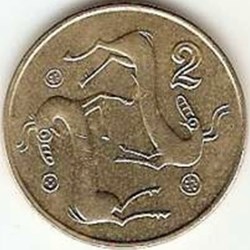2 Cents (plain dove in arms - large year)
