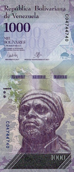 1,000 Bolívares