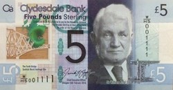 5 Pounds Sterling