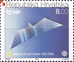 50th ANNIVERSARY OF THE EUROPA STAMPS 1956 - 2006