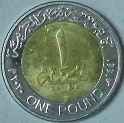 1 Pound (Magnetic) (AH 1441- 2020 )
