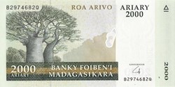 2,000 Ariary