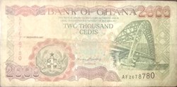 2,000 Ghanaian cedi