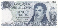 5 Pesos Ley