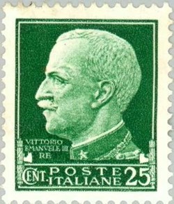 Effigy of King Vittorio Emanuele III