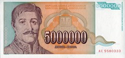 5,000,000 Dinara