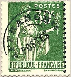 préoblitéré - Type Paix