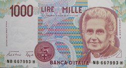 1,000 Lire