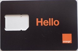 Orange SIM Card