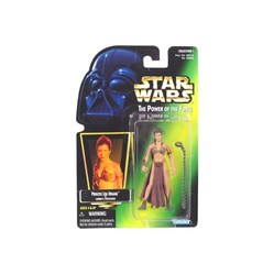 Star Wars POTF2 (Green) Princess Leia Organa (Slave)