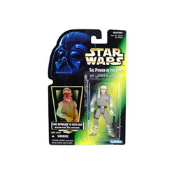Star Wars POTF2 (Green) Luke Skywalker (Hoth Gear)