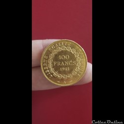 100 francs Genie 1911 A