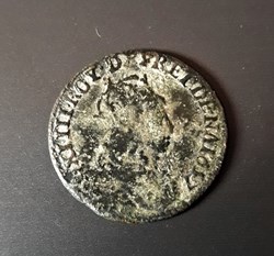 Louis XIV - Liard de France - Avers : L. XIIII .ROY. DE FR. ET. DE. NA. 1657 - Revers : LIARD. / .DE
