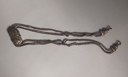 Klockkedja, silver