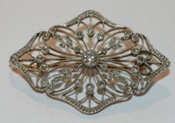 Brosch / hänge Edwardian