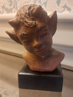 Skulptur Puck
