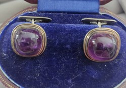 Manschettknappar, silver
