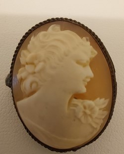 Caméhänge/ brosch
