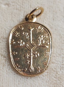 Berlock, spåtrumma, 18k
