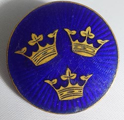 Brosch, lilla riksvapnet