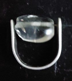 Modern silverring