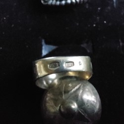 Silverring niello
