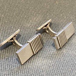 Manschettknappar, Georg Jensen, silver