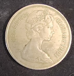 1968 Elizabeth II 10P