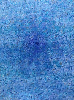 Main bleue
