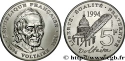 5 FRANCS 1994 VOLTAIRE