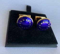 EU Cufflink from Sweden