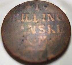 1 skilling 1771 Danemark